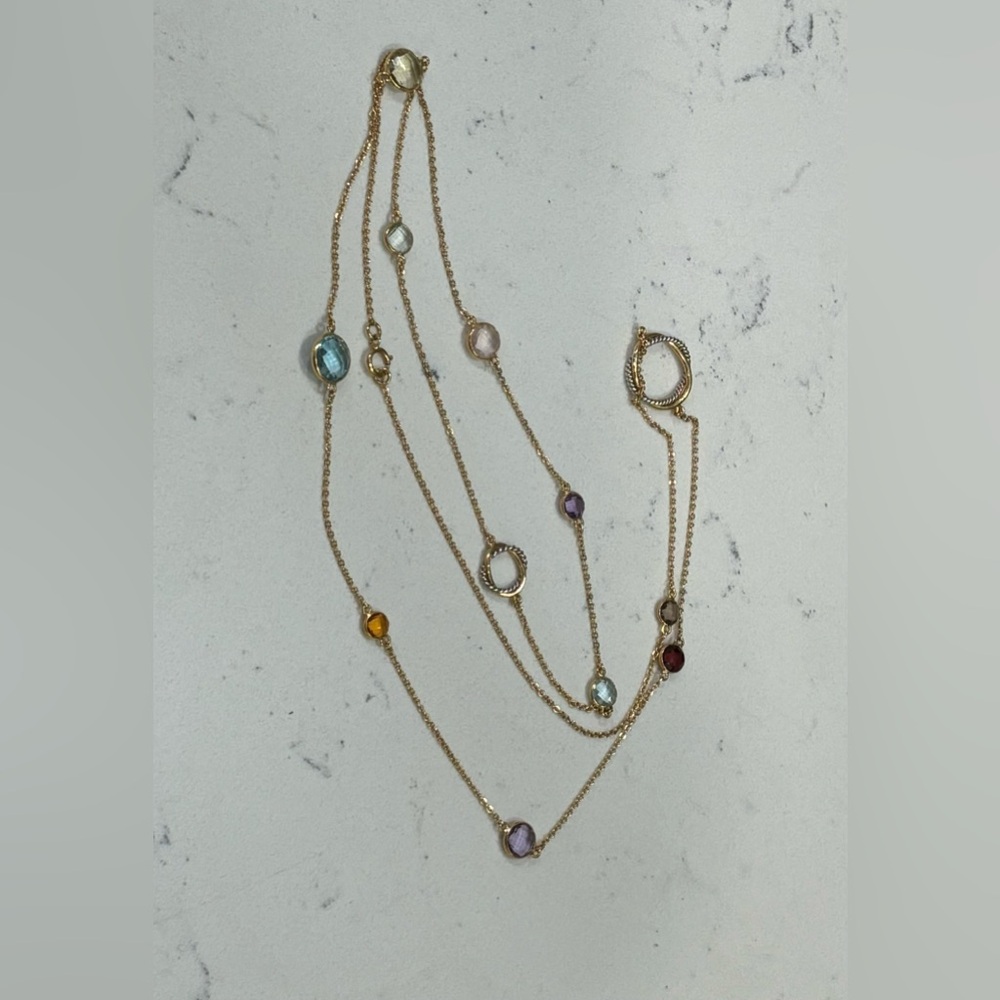 18K gold necklace